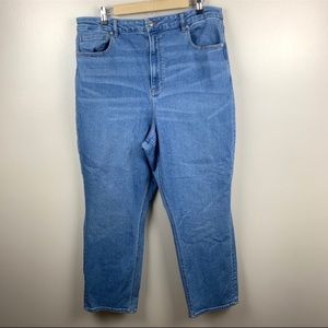 American Eagle Curvy Mom Jeans size 18